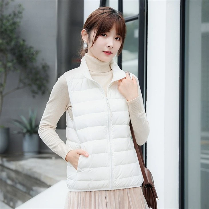Lightweight Packable Puffer Vest Manufacturer