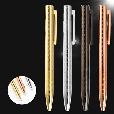 Золота ручка Ballpoint Pens - приємні ручки для весільної гостьової книги для подарункової гладкої письменницької ручки з чорним чорнилом